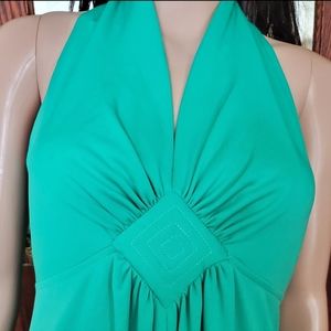 Vintage Green Union Made Maxi Dress